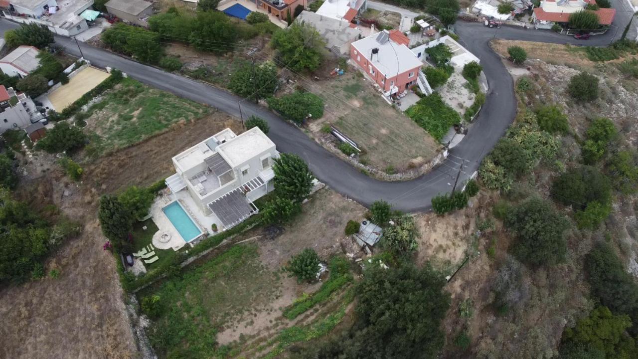 Traditional Stonebuilt Villa Leonanto, Only 5 Km From A Sandy Beach Kastellos Екстер'єр фото