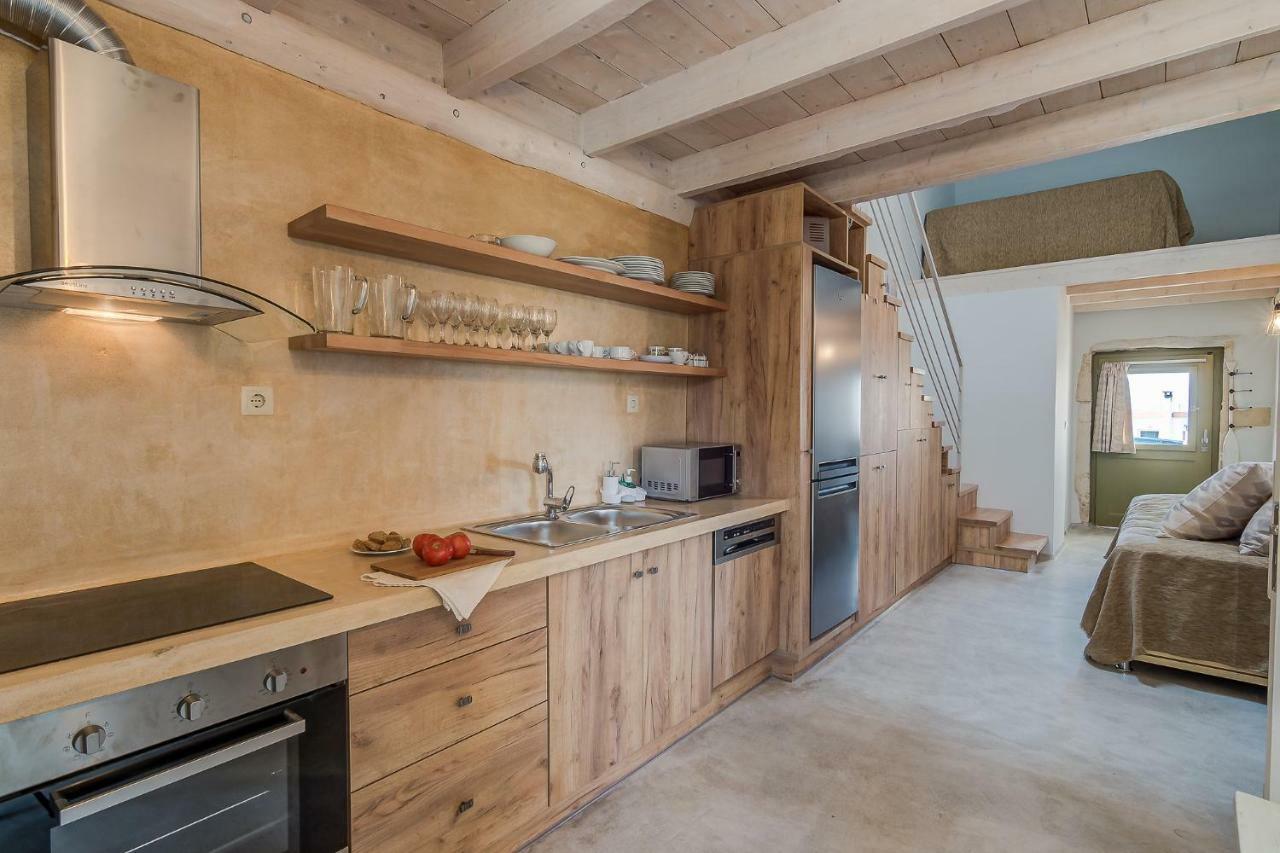 Traditional Stonebuilt Villa Leonanto, Only 5 Km From A Sandy Beach Kastellos Екстер'єр фото