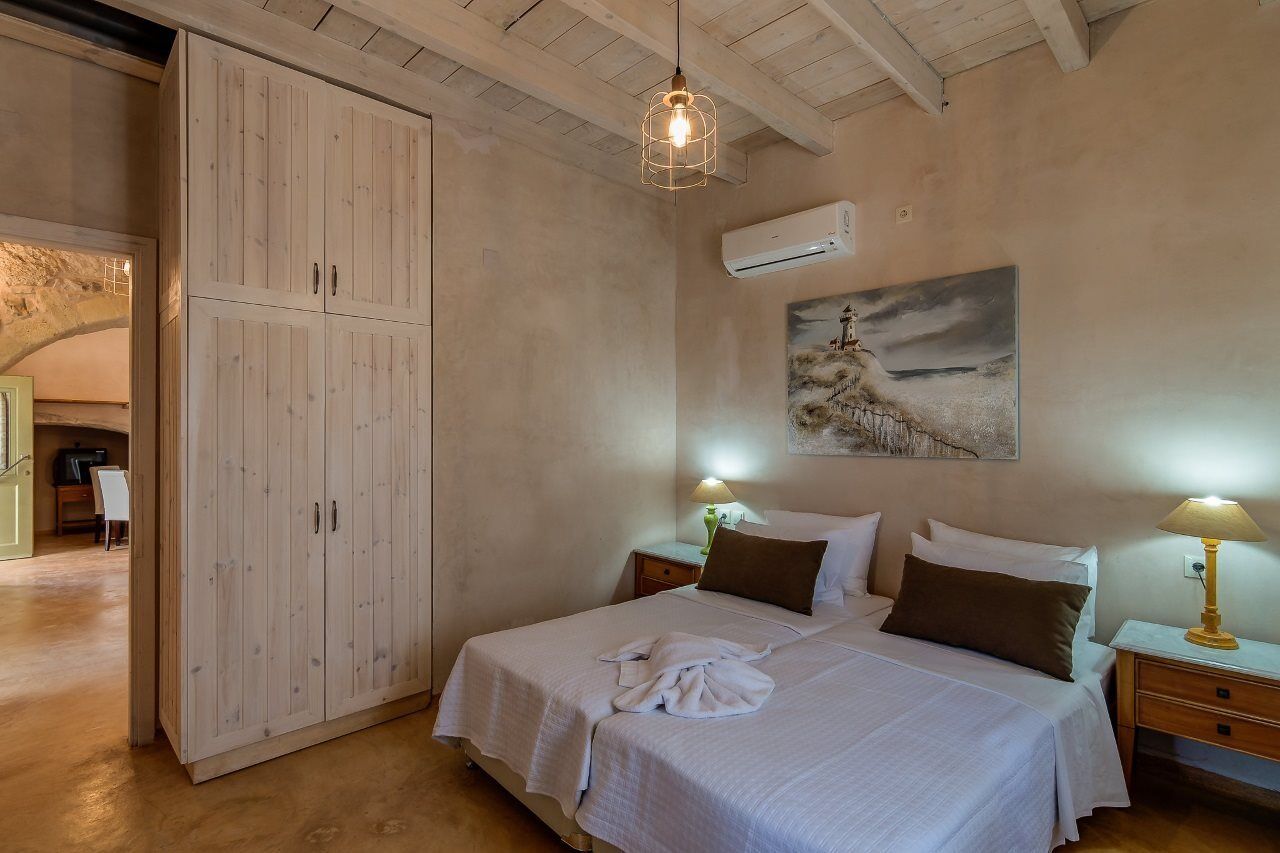 Traditional Stonebuilt Villa Leonanto, Only 5 Km From A Sandy Beach Kastellos Екстер'єр фото