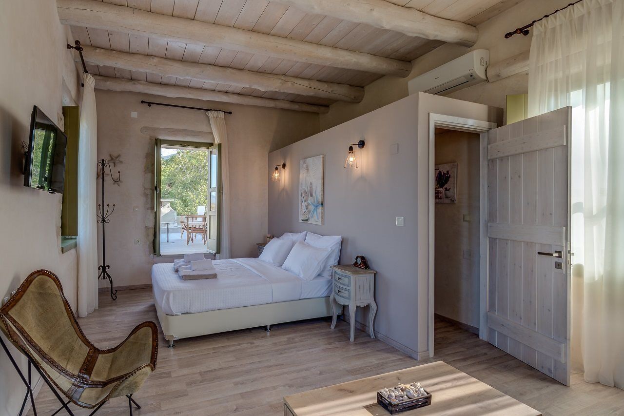 Traditional Stonebuilt Villa Leonanto, Only 5 Km From A Sandy Beach Kastellos Екстер'єр фото